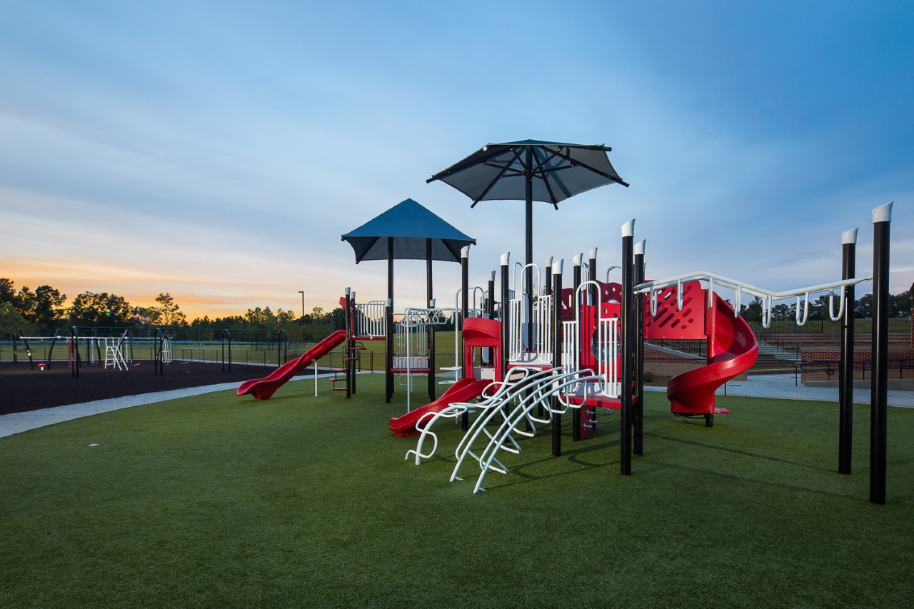 Synthetic grass playground by Southwest Greens Ontario